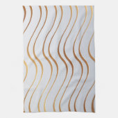 Linge De Cuisine Motif d'or 3 (Vertical)