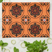 Linge De Cuisine Motif d'Orange Suzani (Plié)