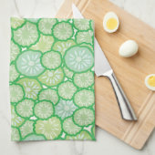 Linge De Cuisine Motif drôle de concombre (Quart Plié)