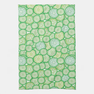 Linge De Cuisine Motif drôle de concombre
