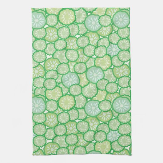 Linge De Cuisine Motif drôle de concombre (Vertical)
