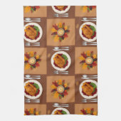 Linge De Cuisine Motif du dîner de Thanksgiving (Vertical)