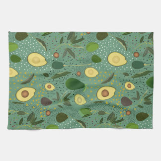 Linge De Cuisine Motif du parti Avocado