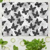 Linge De Cuisine motif d'un papillon (Plié)