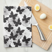 Linge De Cuisine motif d'un papillon (Quart Plié)