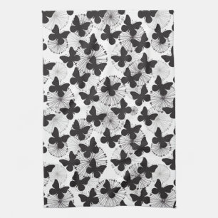 Linge De Cuisine motif d'un papillon