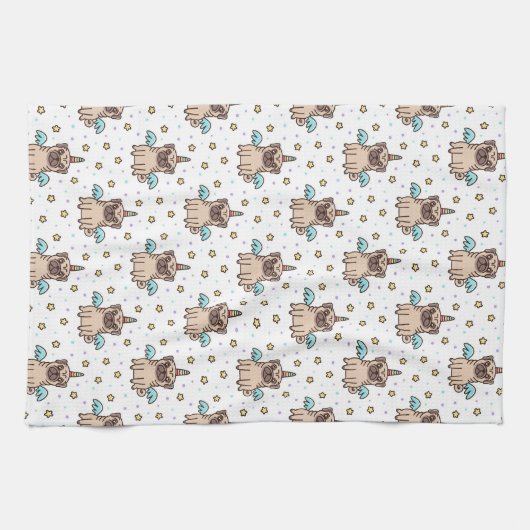 Linge De Cuisine Motif d'Unipug (Horizontal)