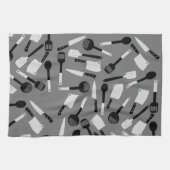 Linge De Cuisine Motif d'ustensiles de cuisine (Horizontal)
