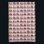 Linge De Cuisine Motif éléphant rose<br><div class="desc">Décorez votre cuisine avec cette serviette cool. Faites un grand cadeau de ménage,  d'anniversaire ou de mariage! Vous pouvez le customiser et ajouter du texte. Consultez ma boutique pour plus de couleurs et de motifs !</div>