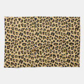 Linge De Cuisine Motif Empreinte de léopard (Horizontal)