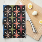 Linge De Cuisine Motif en forme d'étoile de style moderne du milieu (Quart Plié)