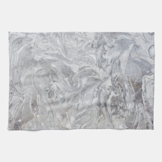Linge De Cuisine Motif en marbre (Horizontal)