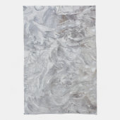 Linge De Cuisine Motif en marbre (Vertical)
