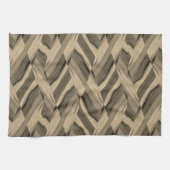 Linge De Cuisine Motif en marbre Brown complexe (Horizontal)