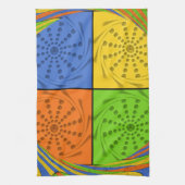 Linge De Cuisine Motif en tissu égyptien sans couture (Vertical)