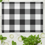 Linge De Cuisine Motif En vichy noir et blanc<br><div class="desc">Les carrés noirs, blancs et gris forment un plaid audacieux et à carreaux. Le motif en vichy noir et blanc a été créé à partir de rien. Le blanc est transparent, donc vous pouvez le changer si vous voulez. Il suffit de cliquer sur le bouton "Customiser", puis de sélectionner une...</div>