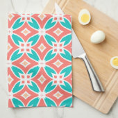 Linge De Cuisine Motif ethnique multicolore (Quart Plié)