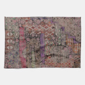 Linge De Cuisine Motif Ethno Abstrait - Folklore Art 1 (Horizontal)