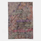 Linge De Cuisine Motif Ethno Abstrait - Folklore Art 1 (Vertical)