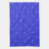 Linge De Cuisine Motif étoile bleue (Vertical)