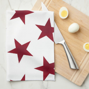Linge De Cuisine Motif Étoiles Dorées 7