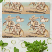 Linge De Cuisine Motif fantastique (Plié)