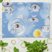 Linge De Cuisine Motif fantôme (Plié)