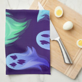 Linge De Cuisine Motif fantôme (Quart Plié)