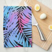 Linge De Cuisine motif feuille (Quart Plié)