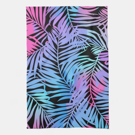 Linge De Cuisine motif feuille (Vertical)