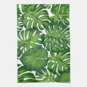 Linge De Cuisine motif feuille (Vertical)