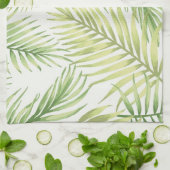 Linge De Cuisine motif feuille (Plié)