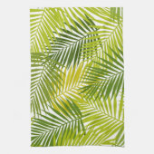 Linge De Cuisine motif feuille (Vertical)
