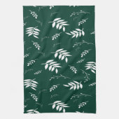 Linge De Cuisine motif feuille (Vertical)