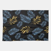 Linge De Cuisine Motif feuille 17 (Horizontal)
