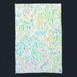 Linge De Cuisine Motif Feuille couleur aquarelle<br><div class="desc">Décorez votre cuisine avec cette serviette cool. Fait un grand ménage ou un cadeau mariage! Vous pouvez le customiser et ajouter du texte. Consultez ma boutique pour trouver beaucoup plus de couleurs et de motifs plus les articles correspondants!</div>