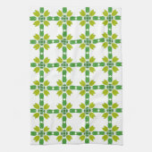 Linge De Cuisine Motif Feuille, Motif De Feuilles, Feuilles Verts (Vertical)
