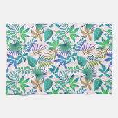 Linge De Cuisine Motif feuille tropical (Horizontal)