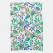 Linge De Cuisine Motif feuille tropical (Vertical)