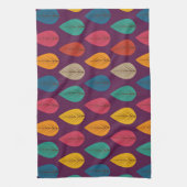 Linge De Cuisine Motif Feuilles d'automne (Vertical)