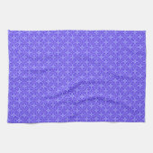 Linge De Cuisine Motif filigrané violet élégant (Horizontal)