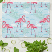 Linge De Cuisine Motif Flamingo (Plié)
