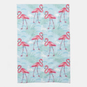 Linge De Cuisine Motif Flamingo (Vertical)