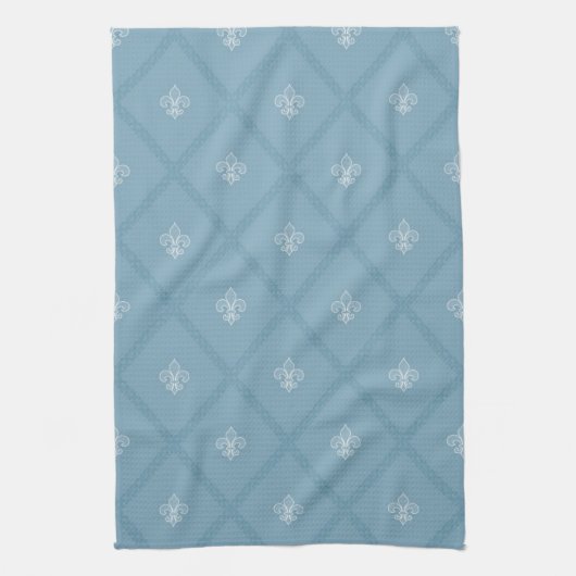 Linge De Cuisine motif Fleur-De-lis (Vertical)