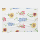 Linge De Cuisine Motif Fleur sauvage du Texas (Horizontal)
