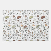 Linge De Cuisine Motif Fleur sauvage vintage (Horizontal)