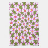 Linge De Cuisine Motif Fleurs Cosmos (Vertical)