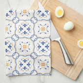 Linge De Cuisine Motif floral (Quart Plié)