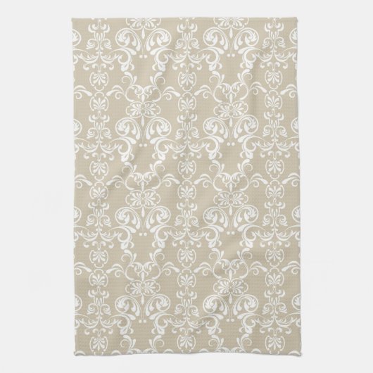 Linge De Cuisine Motif floral (Vertical)
