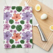 Linge De Cuisine Motif floral (Quart Plié)